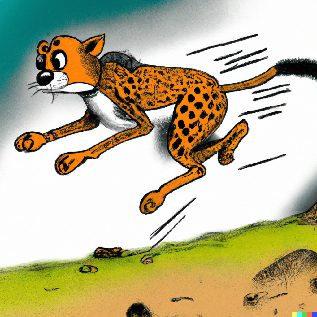 Der Schnelle Gepard